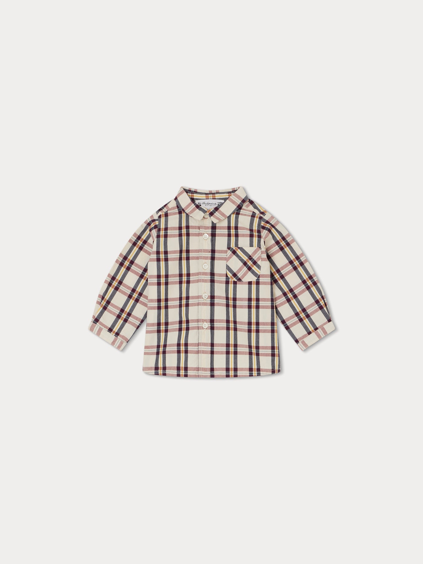 Camicia bordeaux Malo