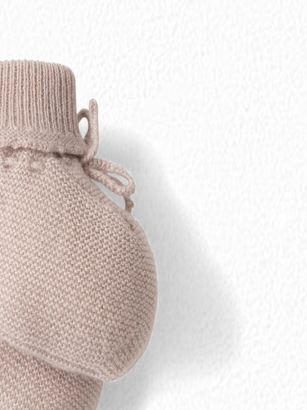 Chaussons en cachemire bébé puce