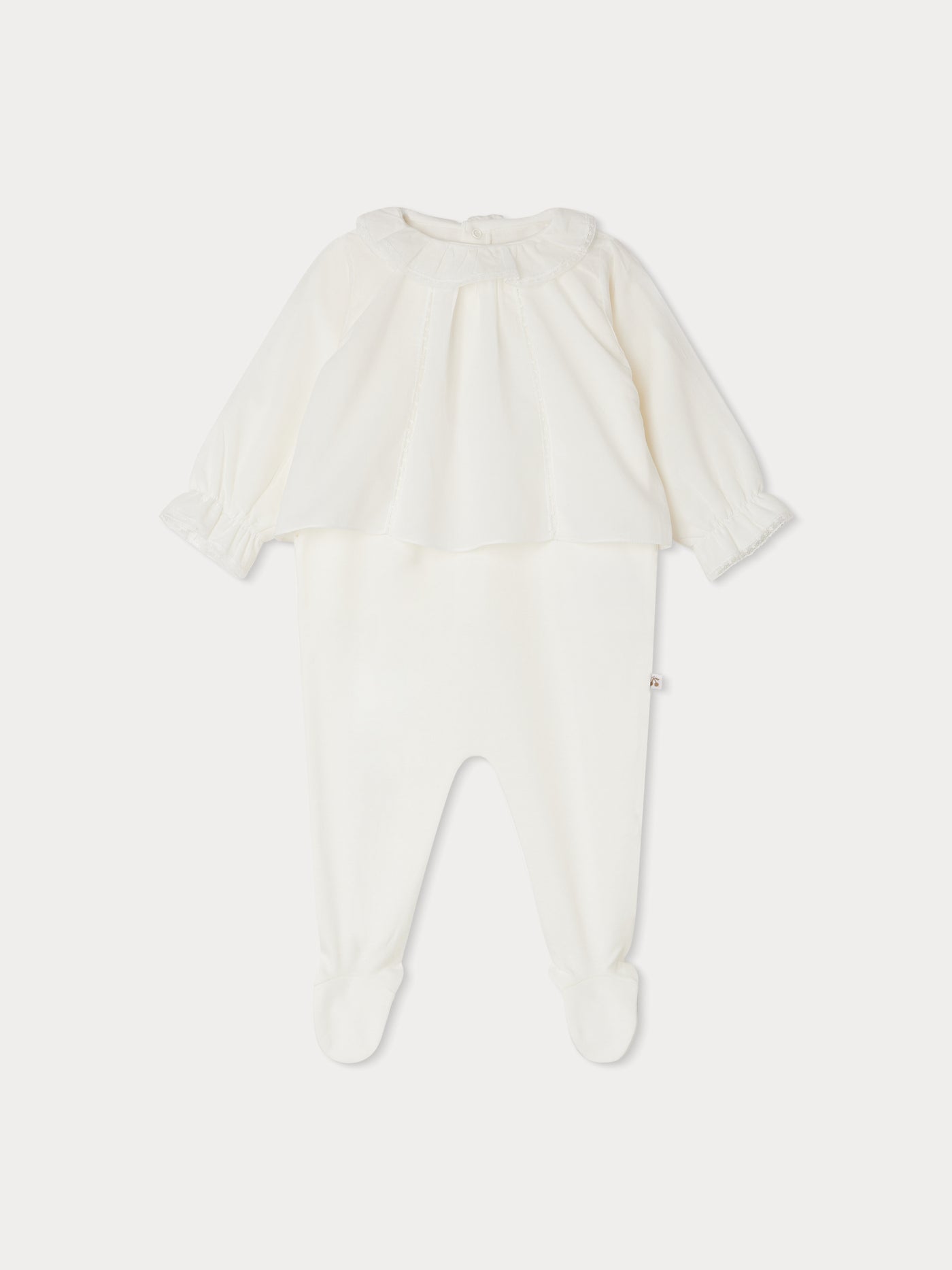 Brise Pyjamas milchweiß