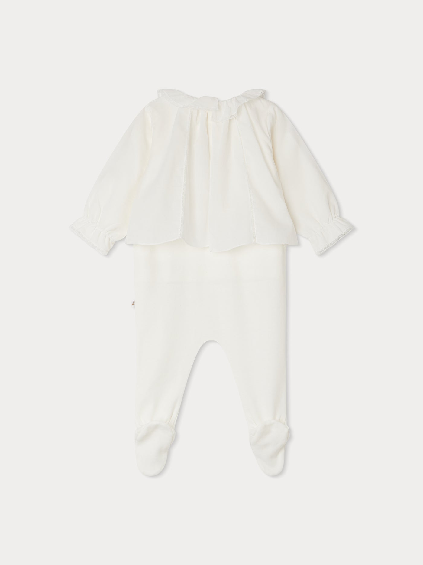 Brise Pyjamas milchweiß