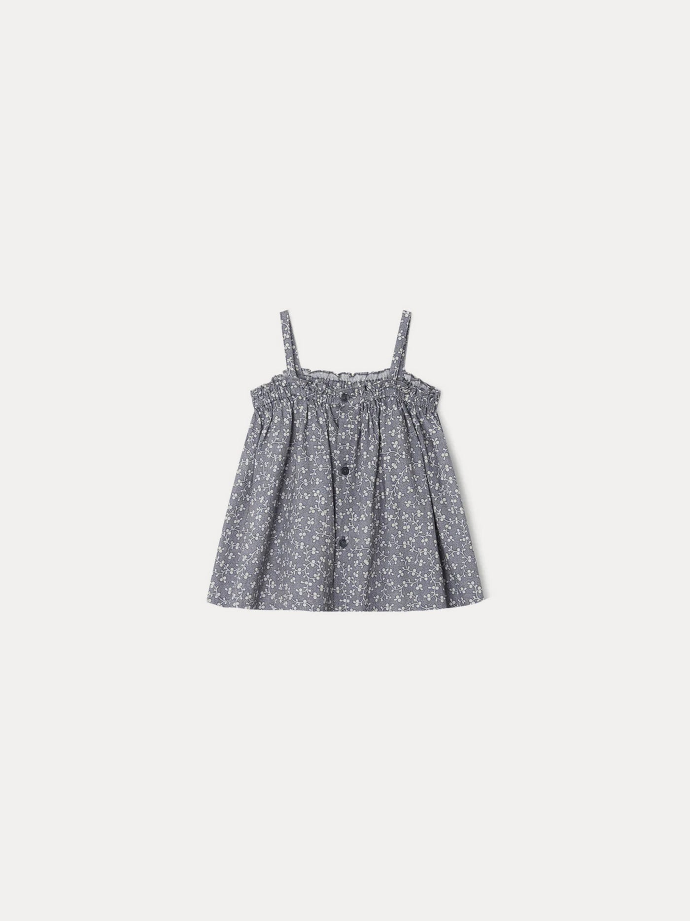 Capoline Blouse blue grey