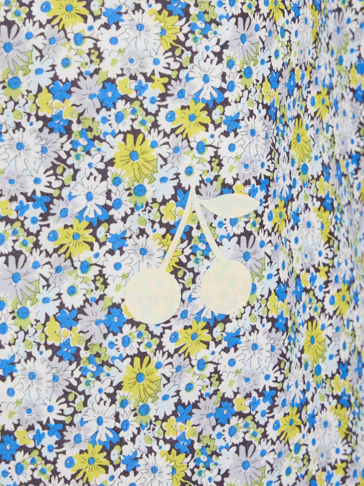 Sac cabas Diba fleur bleu