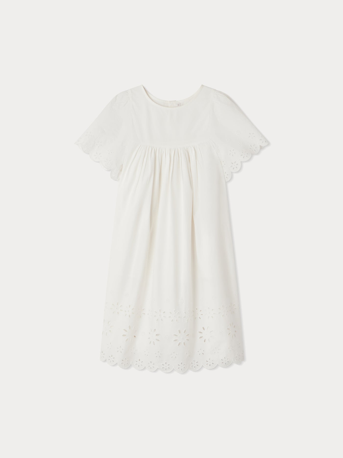 Francesca Dress milk white