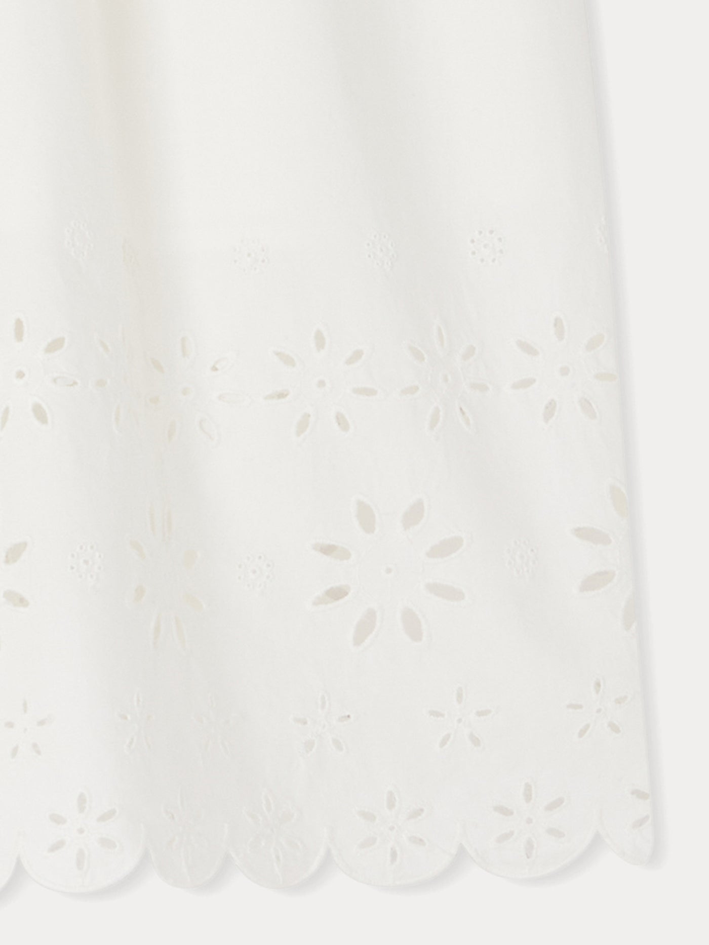 Jupe Flora blanc lait