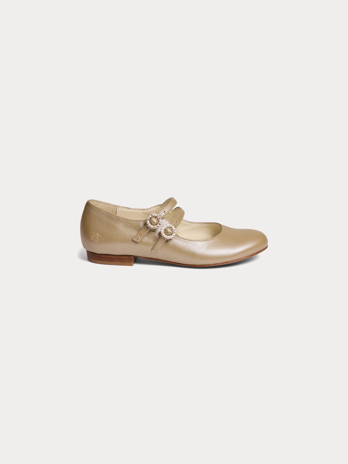 Tam Mary Janes gold