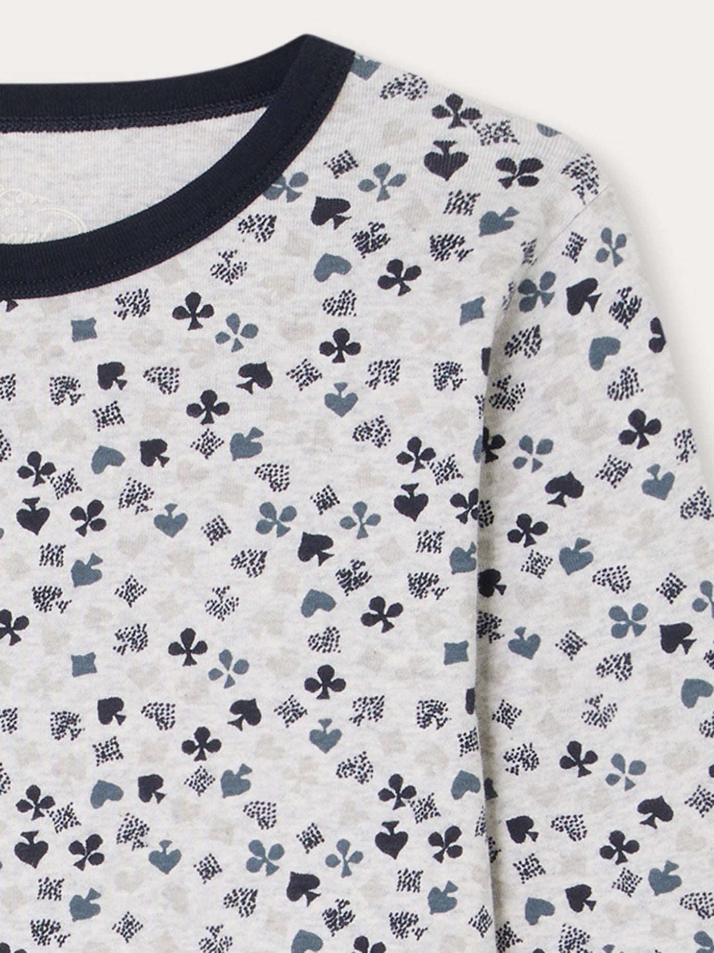 Pyjama Planet gris chine clair